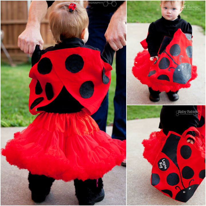 Kids Ladybug Costume DIY - The Effortless Chic