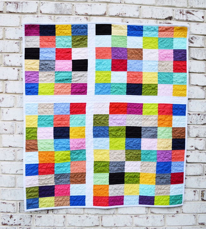 Modern Baby Quilt Sewing Pattern