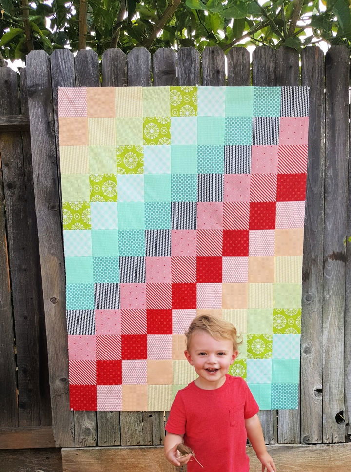 DIY Baby Quilt in One Hour