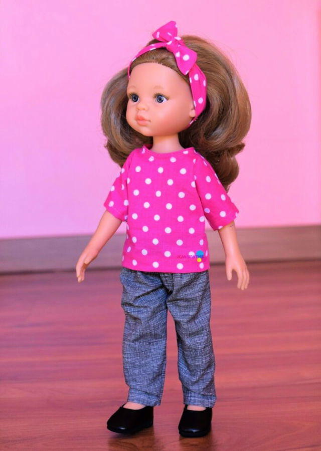 Pretty DIY Paola Reina Doll Top