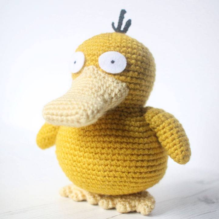 Psyduck Amigurumi Crochet Pattern 1
