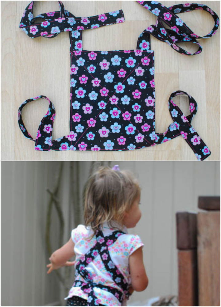 Sew a simple DIY baby-doll carrier