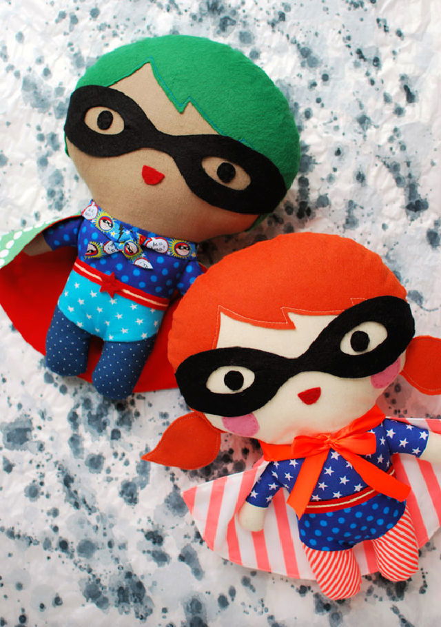 Awesome Homemade Superhero Soft Toy