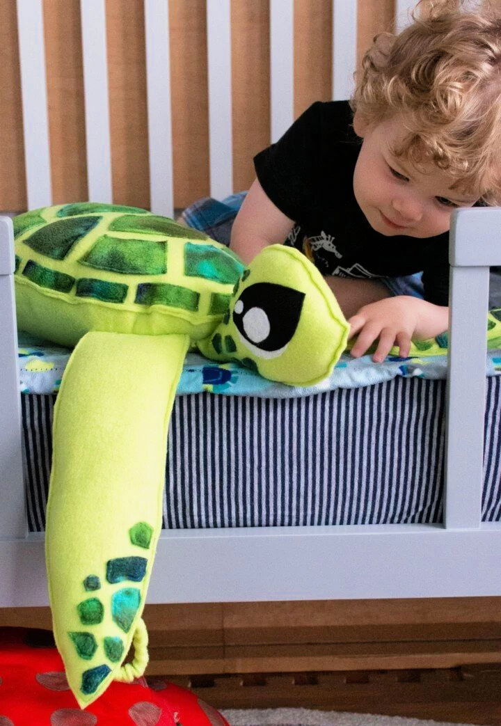 Stuffed Sea Turtle Sewing Pattern