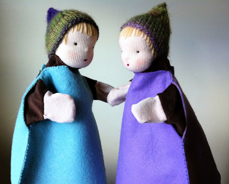 Waldorf Inspired Glove Puppets