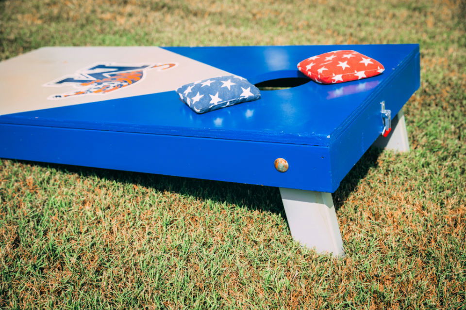 Homemade Cornhole Boards