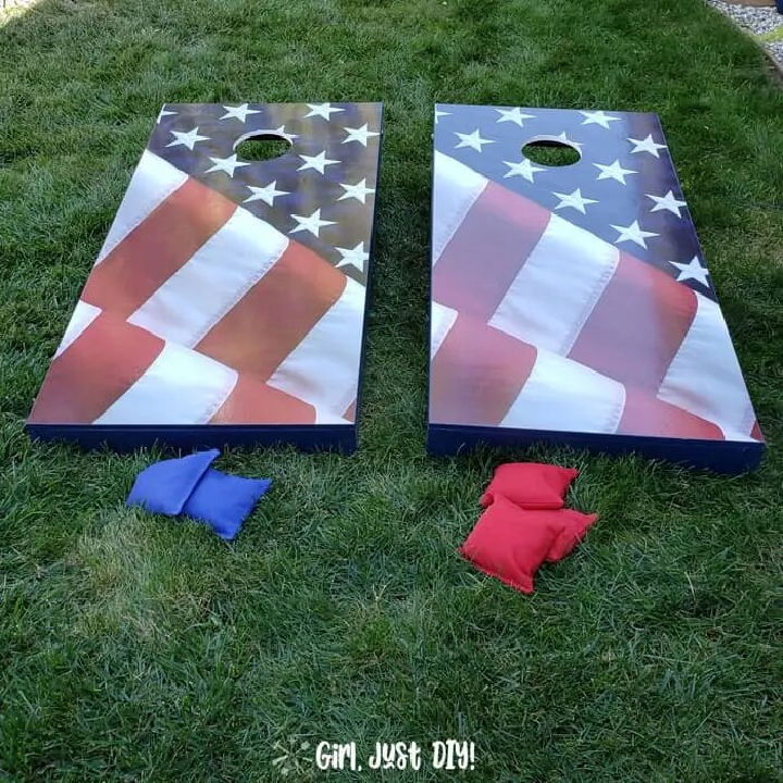 How to Build Cornhole Board Set 2