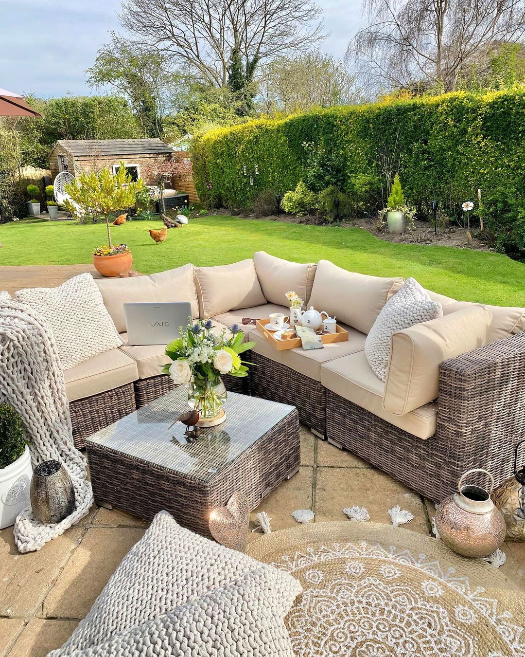 The Rattan Garden Furniture Trends