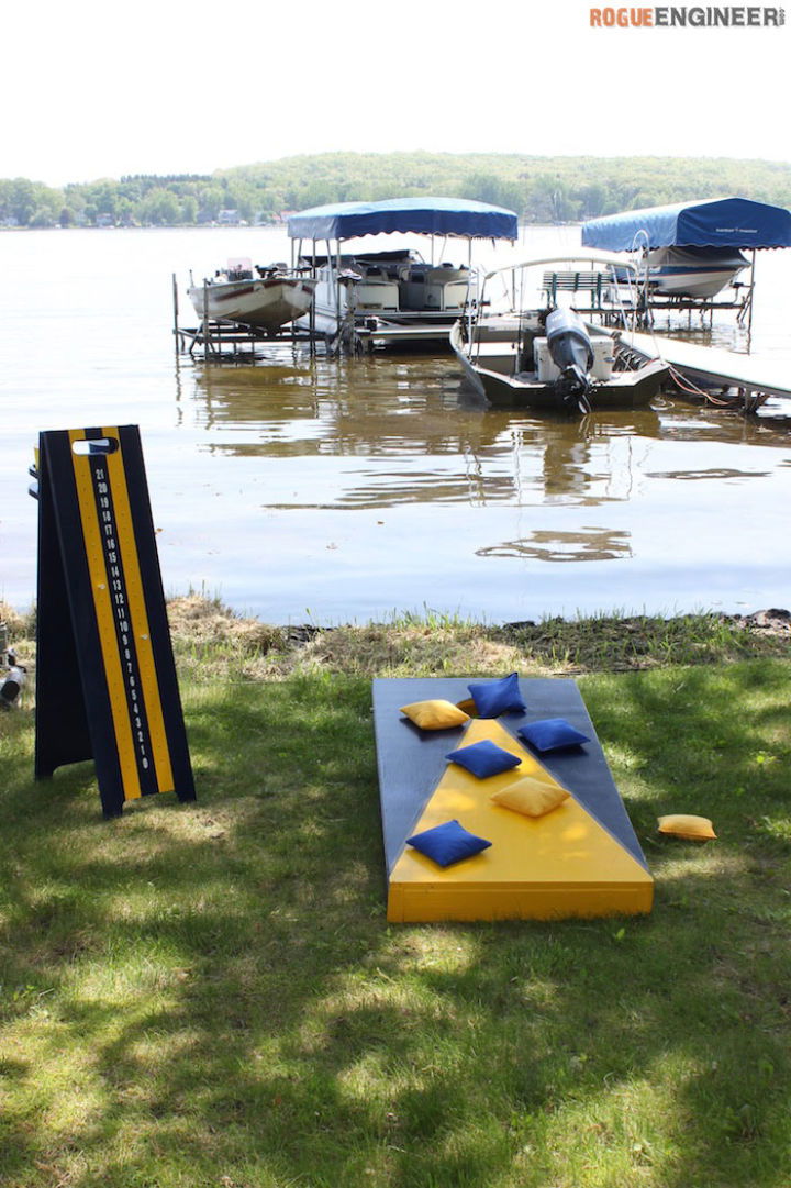 How to Build Wooden Cornhole Boards