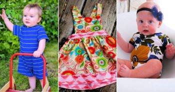 40 Free Baby Clothes Patterns easy Baby Dress Patterns for Sewing