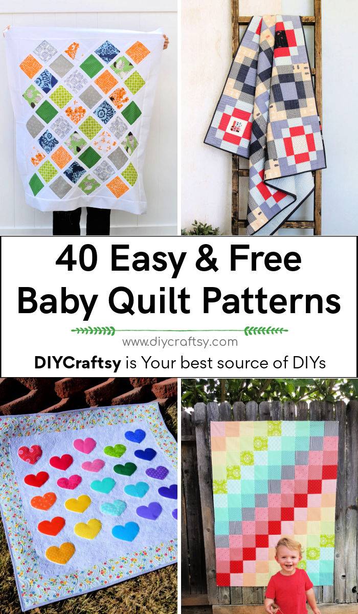 40 Free Baby Quilt Patterns for Beginners to Download