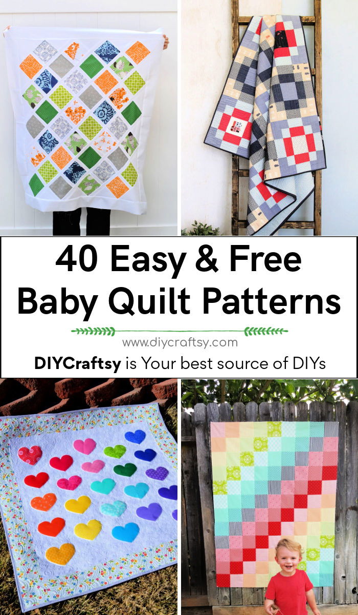 Free Baby Quilt Pattern For Beginners - Baby Girl Quilt Pattern