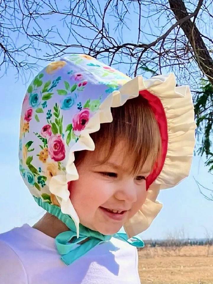 Free Baby Bonnet Sewing Pattern