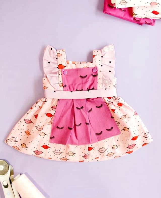 Simplicity Baby Girl Dress Pattern With Cricut