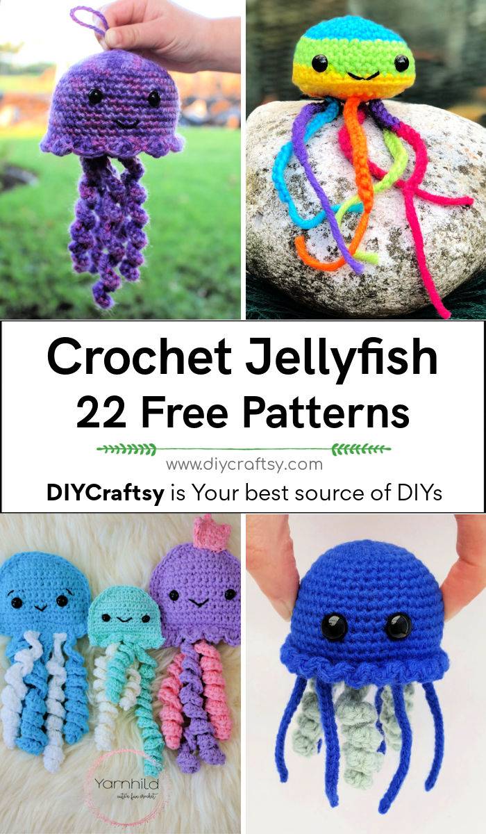 free crochet jellyfish pattern