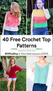 30 Free Crochet Top Patterns (Crop Top and Tank Top)