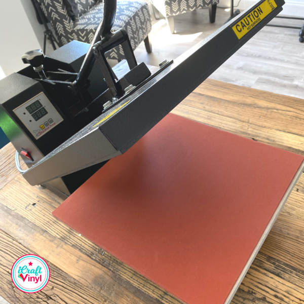 How to Apply HTV with Heat Press