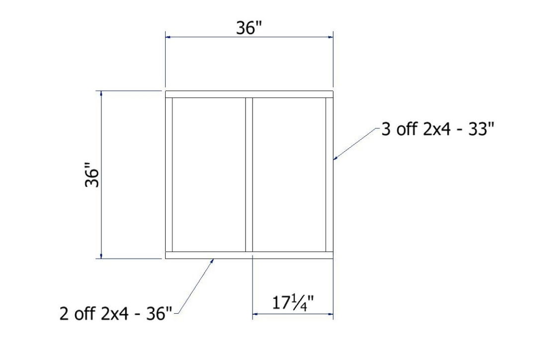 Making the dog house Base