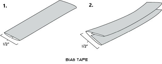 Bind Body With Bias Tapes