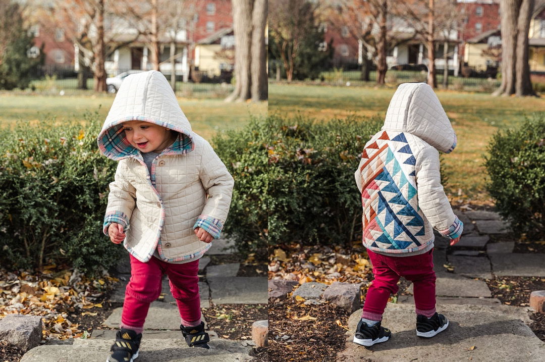 How to Make a Toddler Boy Quilted Jacket at Home