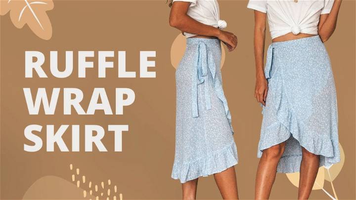 Making a Ruffle Wrap Skirt