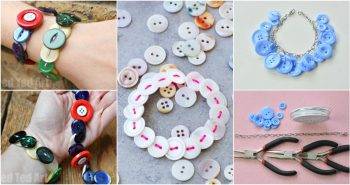 25 Easy DIY Button Bracelet Ideas