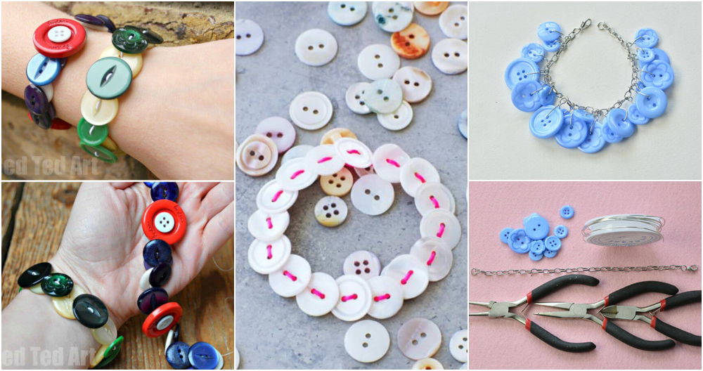 25 Easy DIY Button Bracelet Ideas