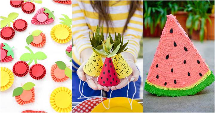 25 DIY Fruit Crafts for Kids, Preschoolers and Toddlers