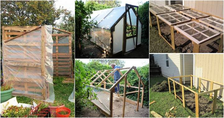 10 DIY Pallet Greenhouse Plans Free