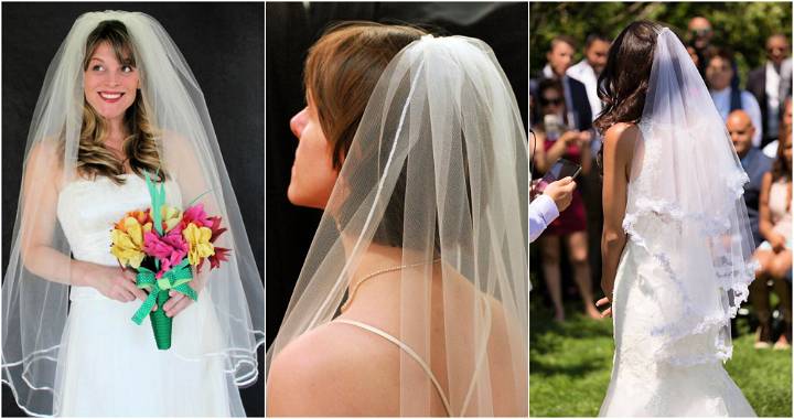 8 Cheap DIY Wedding Veil Ideas You Can Make