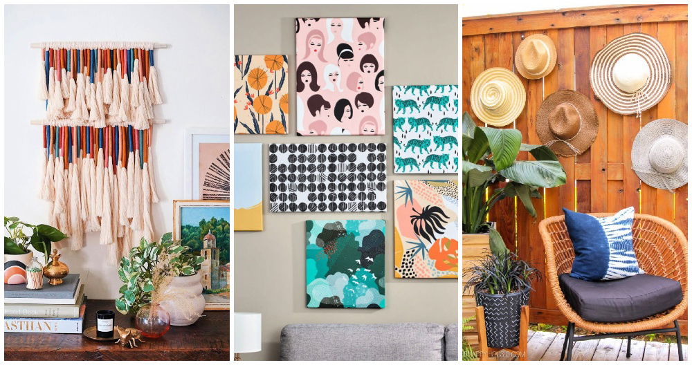 20 DIY Wall Décor Ideas Anyone Can Try