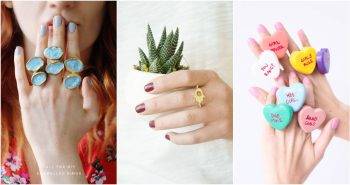 easy diy rings ideas45 Easy DIY Rings and Homemade Wire Ring Ideas