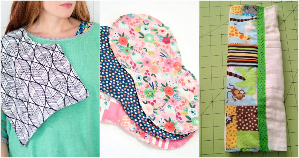 20 Free Burp Cloth Pattern - DIY Burp Cloths