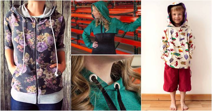 12 Free Hoodie Sewing Patterns for Beginners - free hoodie sewing patterns