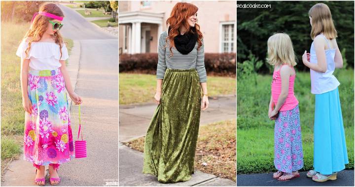25 Free Maxi Skirt Pattern - Long Skirts Patterns