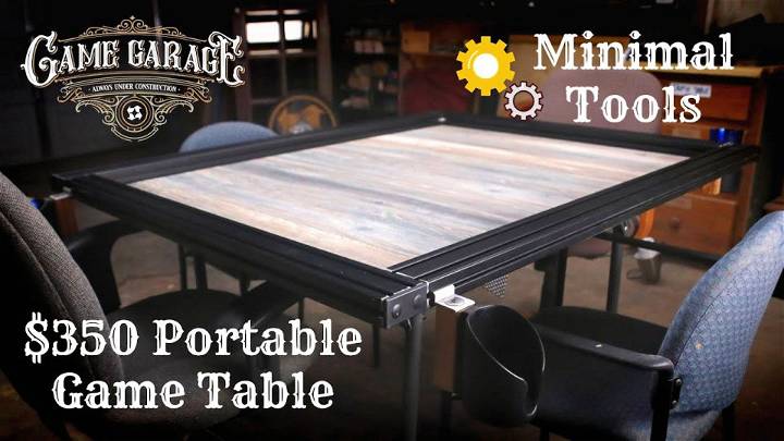 $350 DIY Portable Game Table