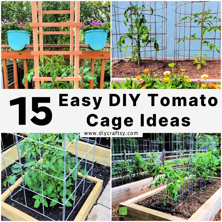 DIY tomato cage ideas