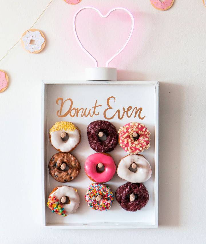 Repurposed Crib Donut Wall - Jonesing2Create