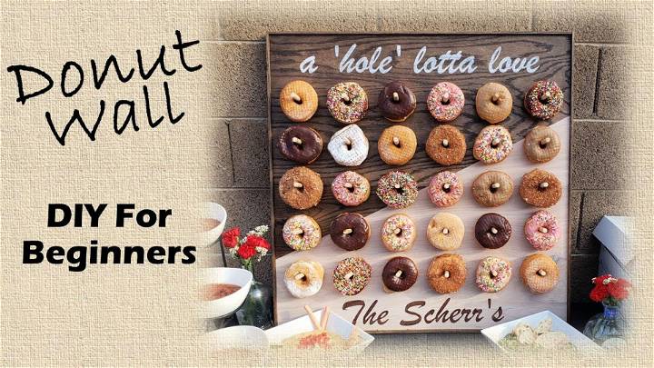 Easy DIY Donut Wall for Beginners