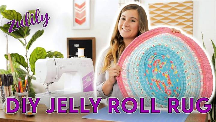 Simple DIY Jelly Roll Rug