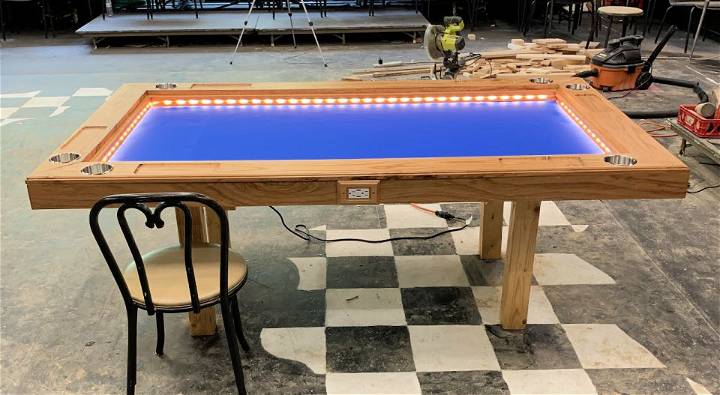 Easy DIY Gaming and Dining Table