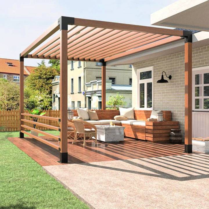How to Build a Pergola in 50 Minutes