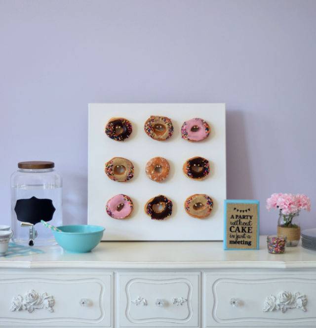 How to Make a Donut Wall