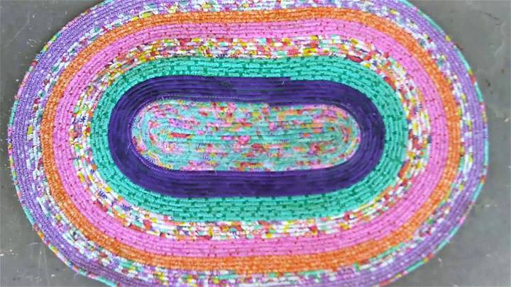 Making a Jelly Roll Clothesline Rug