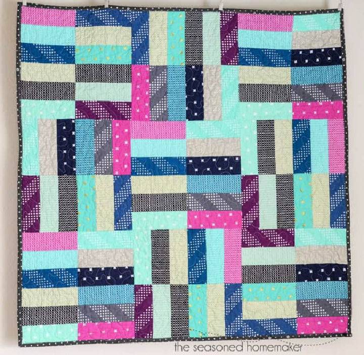 Make a Simple Jelly Roll Quilt