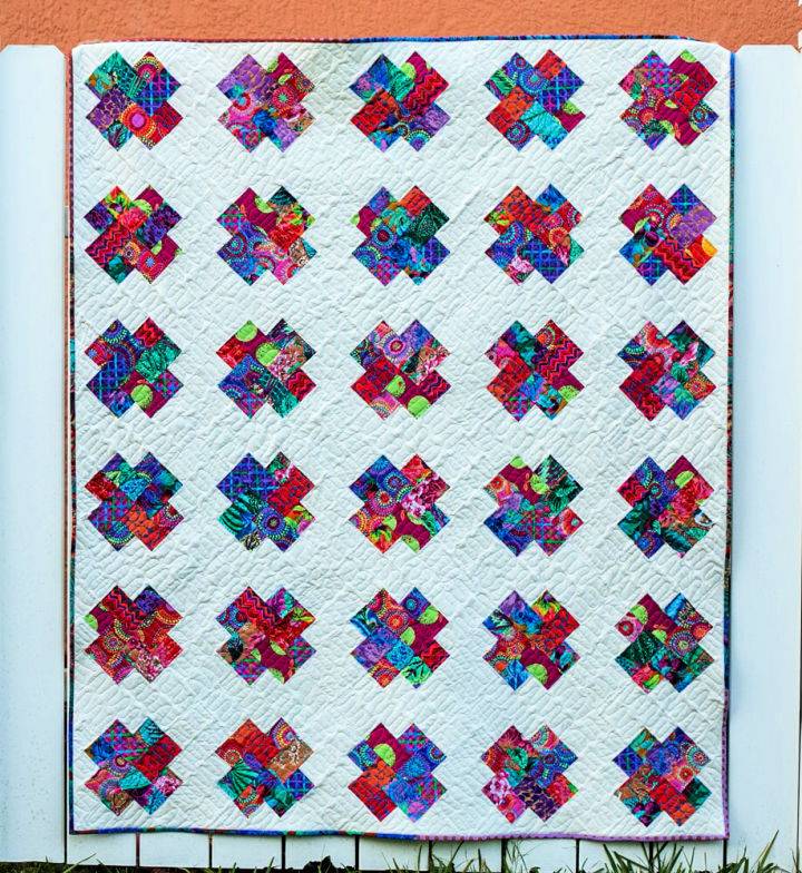 The Kisses Quilt Jelly Roll Quilt Pattern