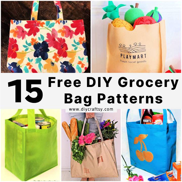 free DIY grocery bag patterns