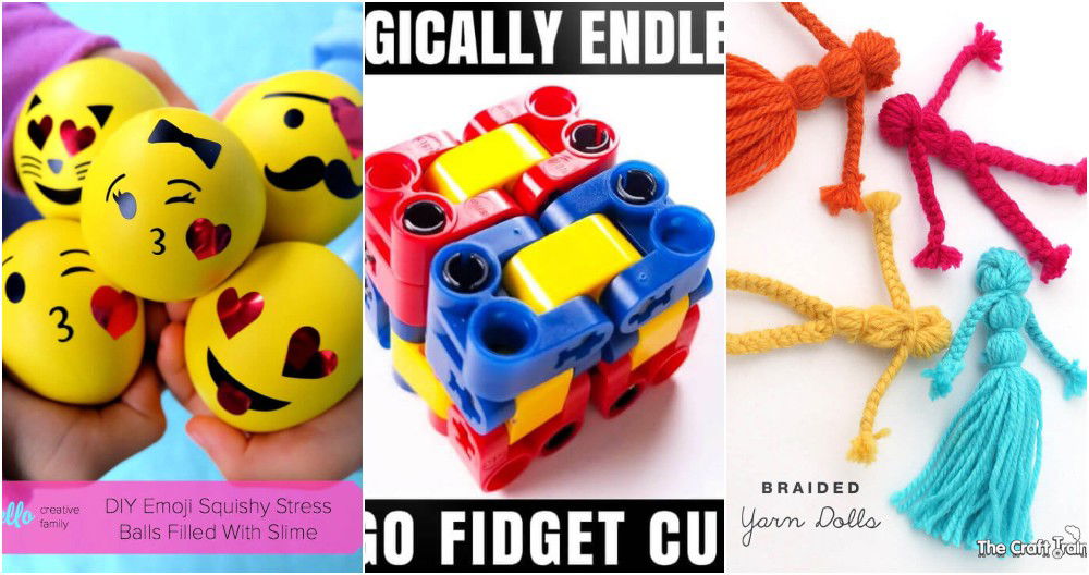 25 easy diy fidget toys for kids