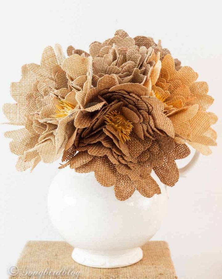 Making Your Own Burlap Flower