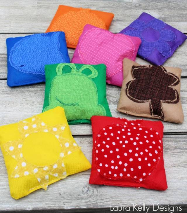 Colorful DIY Bean Bag for Classroom